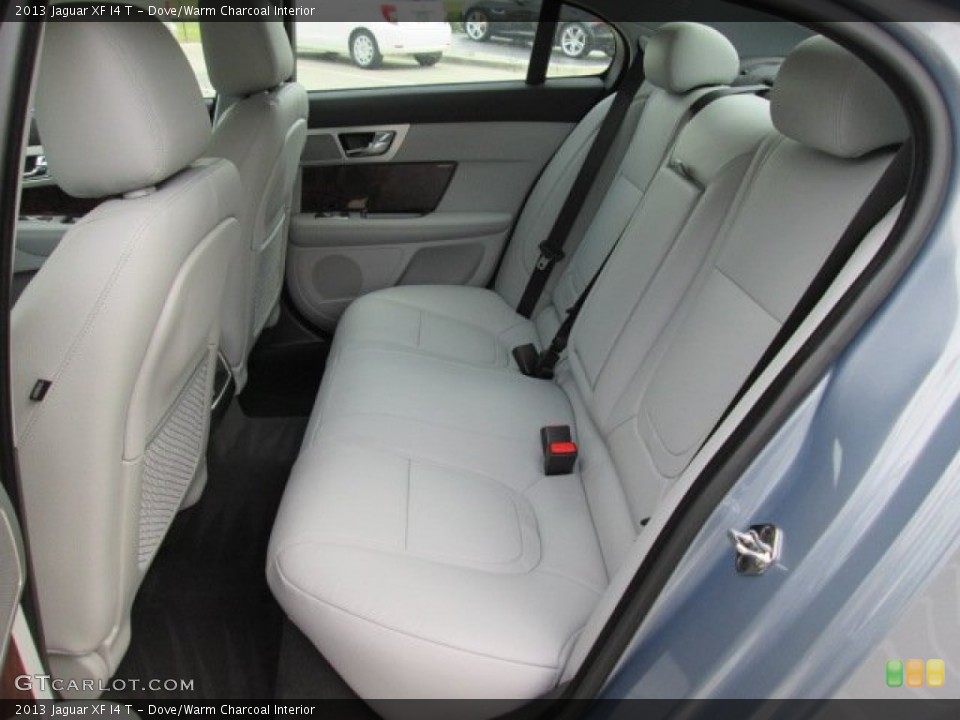 Dove/Warm Charcoal Interior Rear Seat for the 2013 Jaguar XF I4 T #85979745