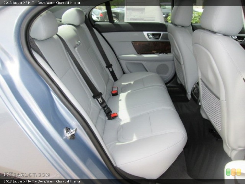 Dove/Warm Charcoal Interior Rear Seat for the 2013 Jaguar XF I4 T #85979877