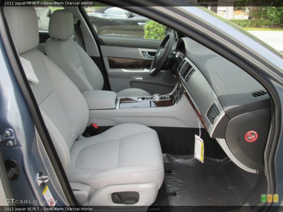 Dove/Warm Charcoal Interior Front Seat for the 2013 Jaguar XF I4 T #85979901