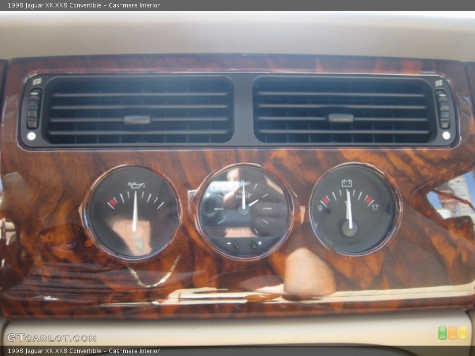 Cashmere Interior Gauges for the 1998 Jaguar XK XK8 Convertible #85981791