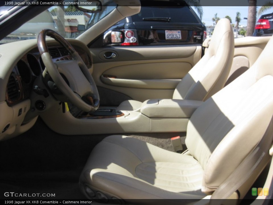 Cashmere Interior Front Seat for the 1998 Jaguar XK XK8 Convertible #85981839