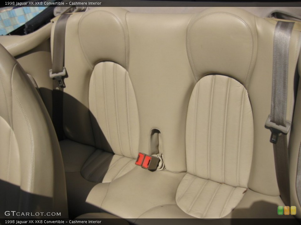 Cashmere Interior Rear Seat for the 1998 Jaguar XK XK8 Convertible #85981857