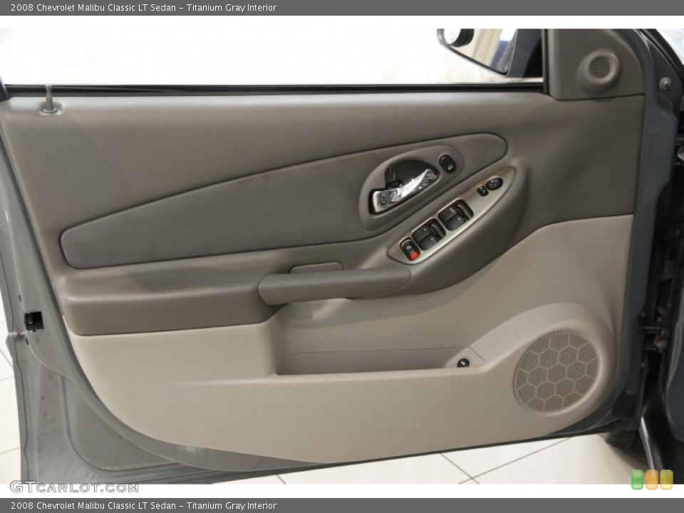 Titanium Gray Interior Door Panel for the 2008 Chevrolet Malibu Classic LT Sedan #85995241