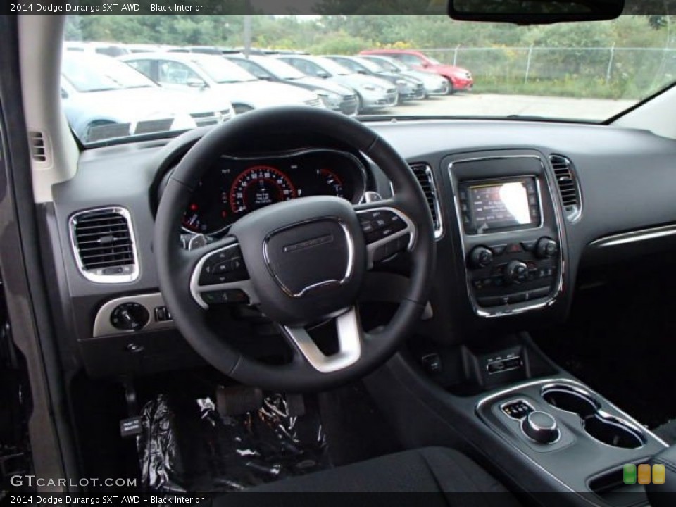 Black Interior Dashboard for the 2014 Dodge Durango SXT AWD #85995477