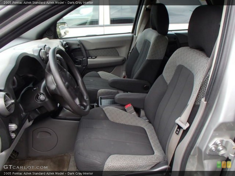 Dark Gray Interior Front Seat for the 2005 Pontiac Aztek  #85998307