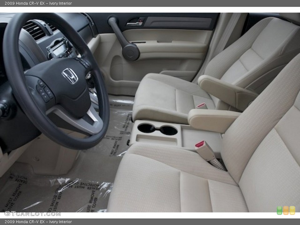 Ivory Interior Front Seat for the 2009 Honda CR-V EX #85998824
