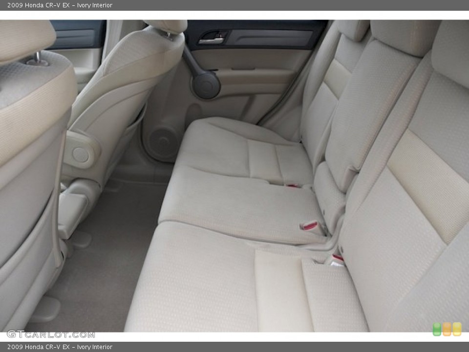 Ivory Interior Rear Seat for the 2009 Honda CR-V EX #85998840