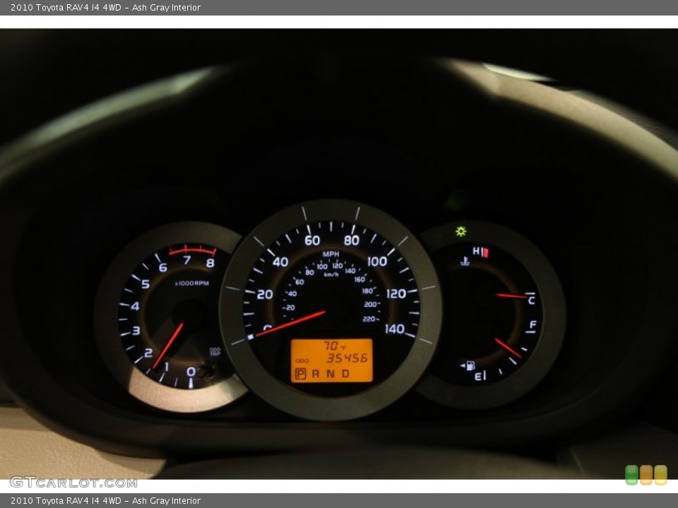 Ash Gray Interior Gauges for the 2010 Toyota RAV4 I4 4WD #85999734