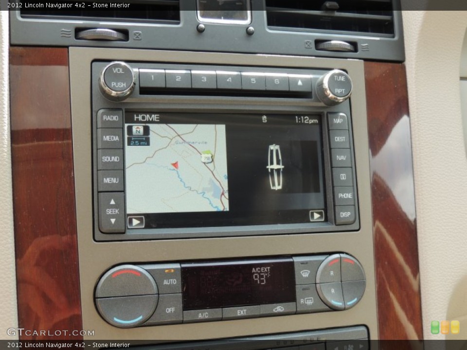 Stone Interior Controls for the 2012 Lincoln Navigator 4x2 #86001117