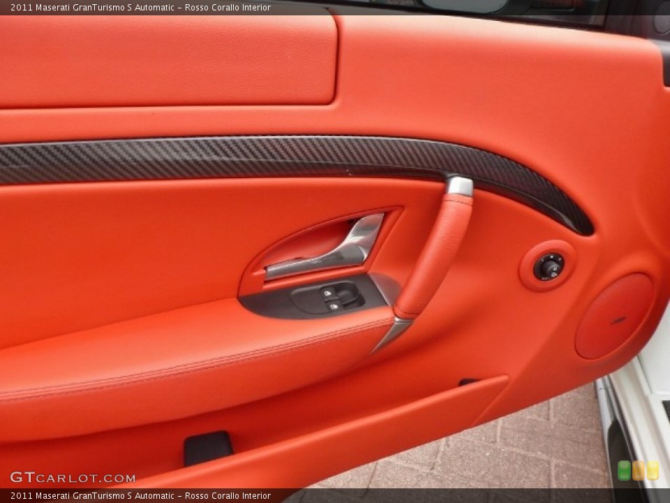 Rosso Corallo Interior Door Panel for the 2011 Maserati GranTurismo S Automatic #86006250