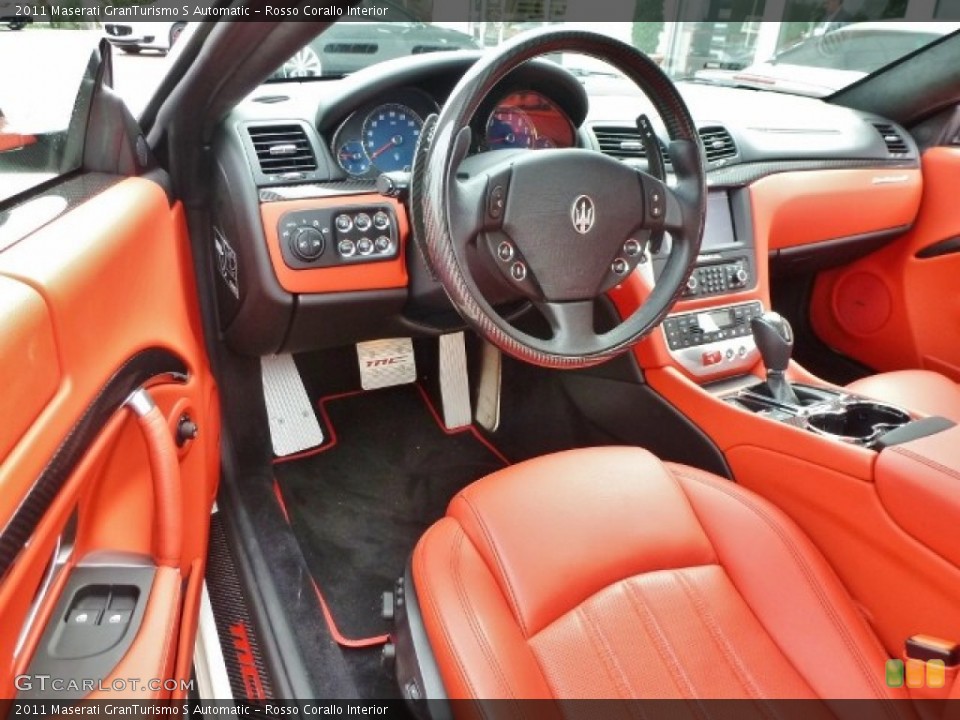 Rosso Corallo Interior Photo for the 2011 Maserati GranTurismo S Automatic #86006260