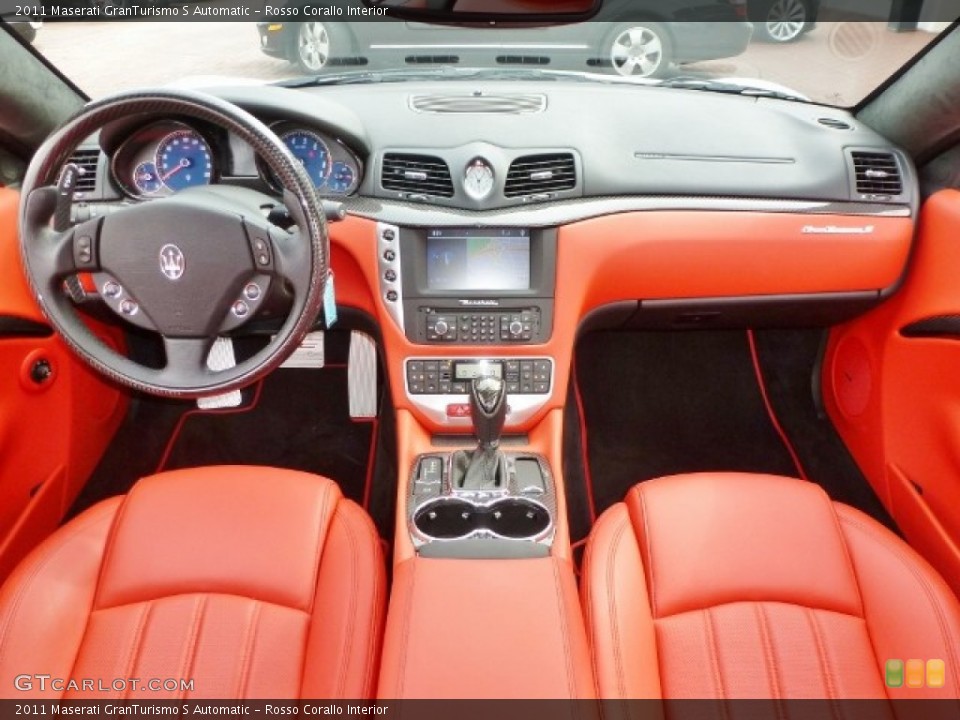Rosso Corallo Interior Dashboard for the 2011 Maserati GranTurismo S Automatic #86006295