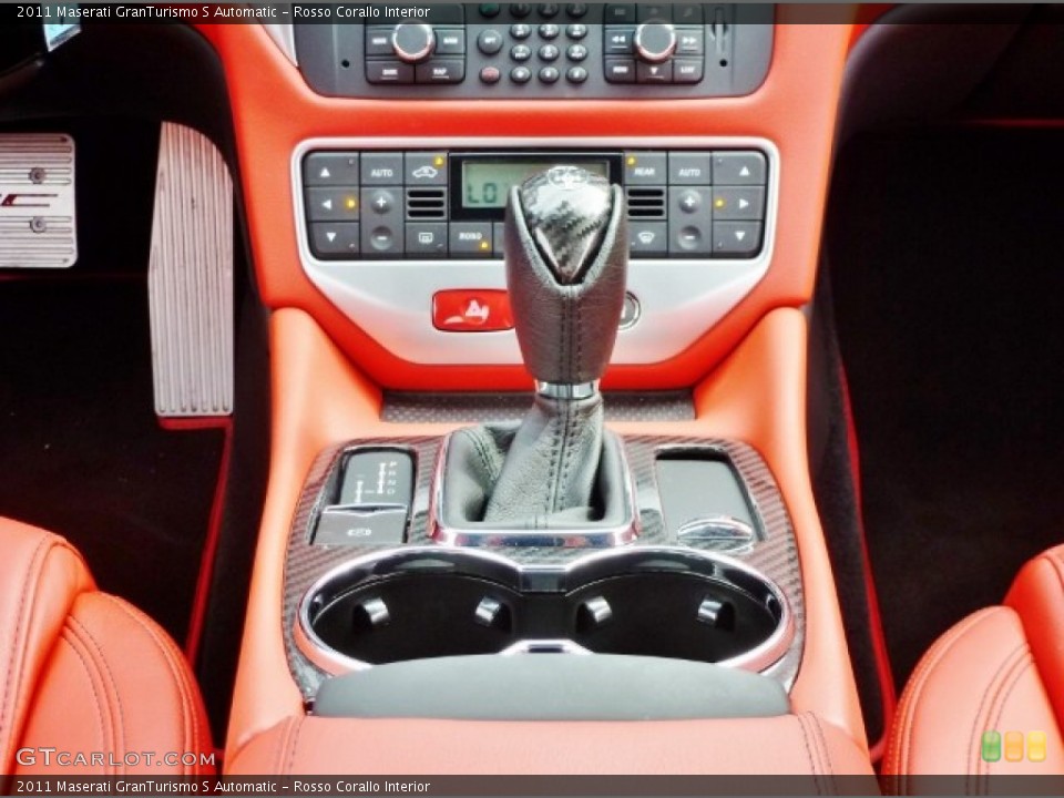 Rosso Corallo Interior Transmission for the 2011 Maserati GranTurismo S Automatic #86006355