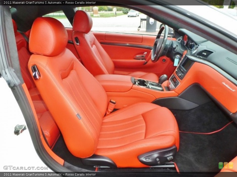 Rosso Corallo Interior Front Seat for the 2011 Maserati GranTurismo S Automatic #86006388