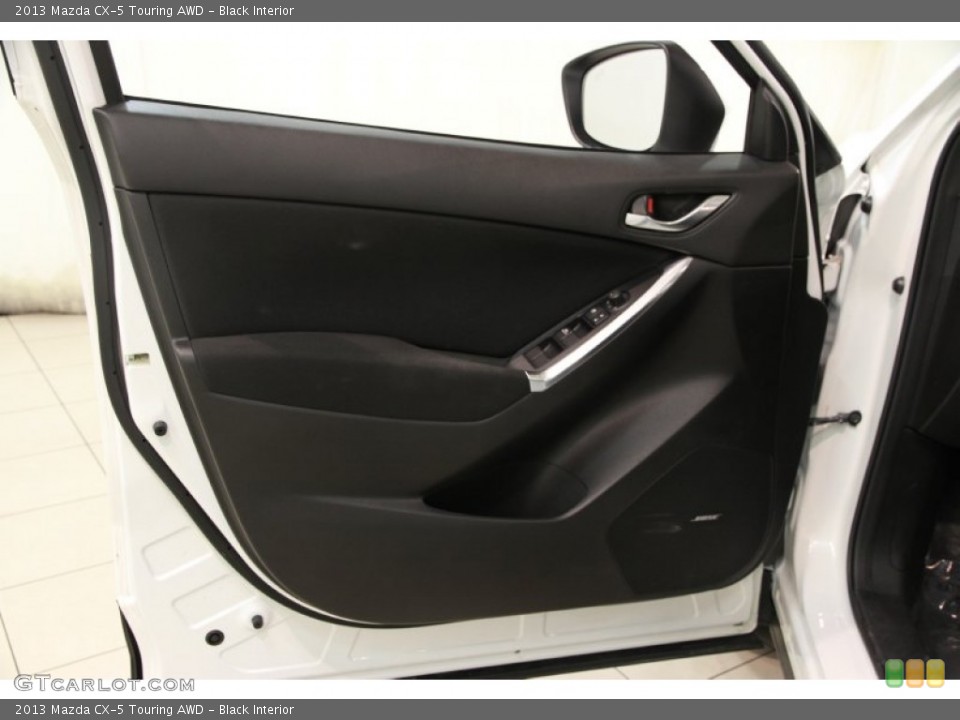 Black Interior Door Panel for the 2013 Mazda CX-5 Touring AWD #86006484