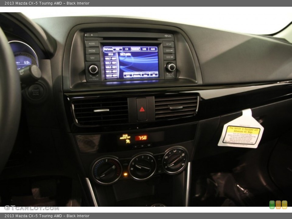 Black Interior Dashboard for the 2013 Mazda CX-5 Touring AWD #86006529