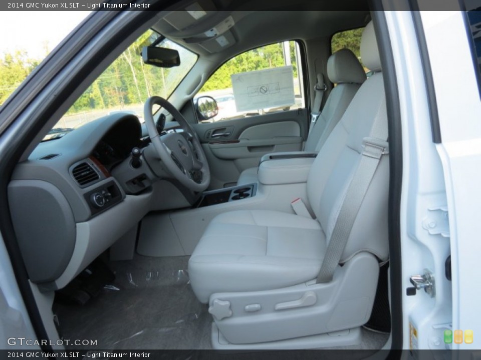Light Titanium Interior Front Seat for the 2014 GMC Yukon XL SLT #86007609