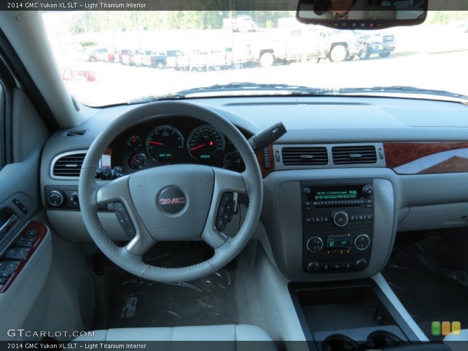 Light Titanium Interior Dashboard for the 2014 GMC Yukon XL SLT #86007615