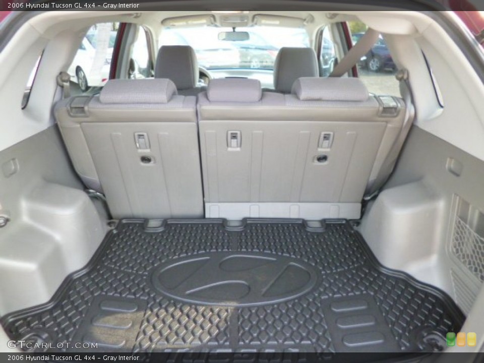 Gray Interior Trunk for the 2006 Hyundai Tucson GL 4x4 #86009051