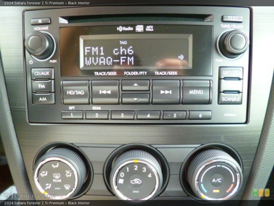 Black Interior Audio System for the 2014 Subaru Forester 2.5i Premium #86009168