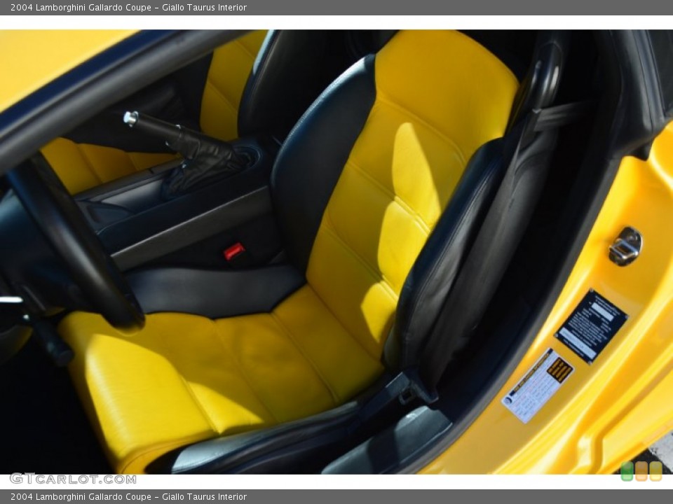 Giallo Taurus 2004 Lamborghini Gallardo Interiors
