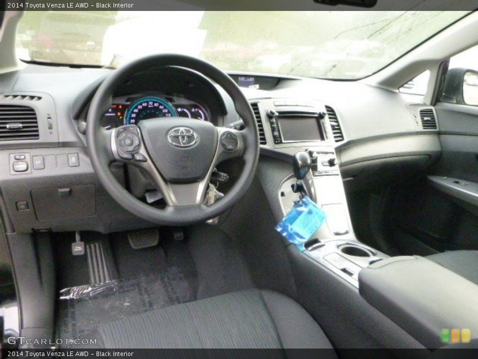 Black Interior Photo for the 2014 Toyota Venza LE AWD #86013704
