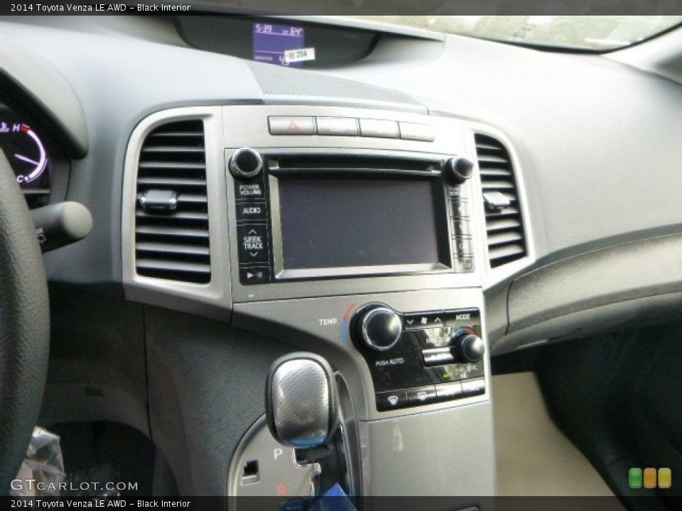 Black Interior Controls for the 2014 Toyota Venza LE AWD #86013796
