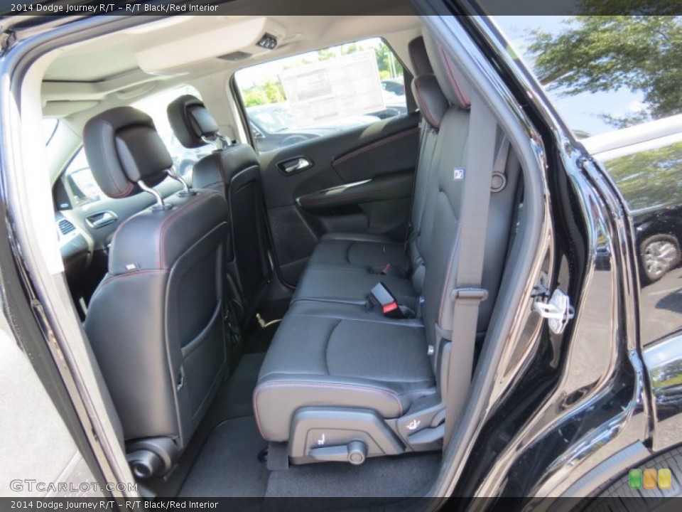 R/T Black/Red Interior Rear Seat for the 2014 Dodge Journey R/T #86015922