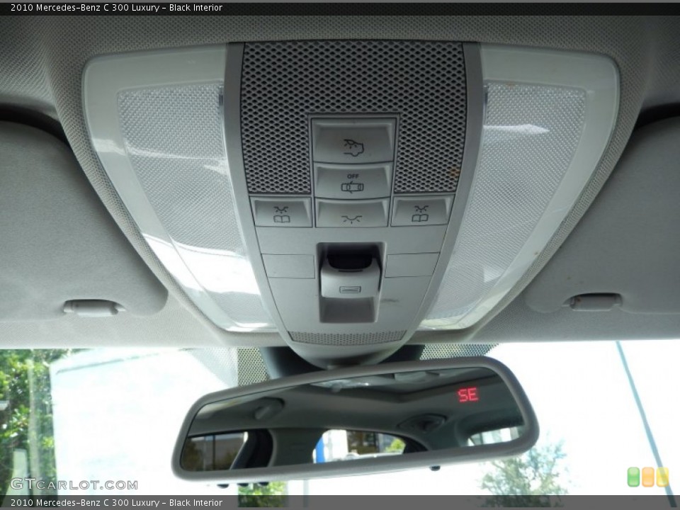 Black Interior Controls for the 2010 Mercedes-Benz C 300 Luxury #86021393