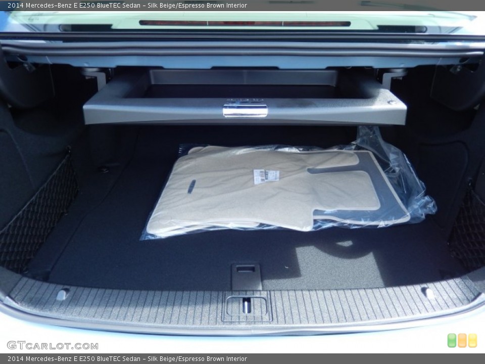 Silk Beige/Espresso Brown Interior Trunk for the 2014 Mercedes-Benz E E250 BlueTEC Sedan #86023127