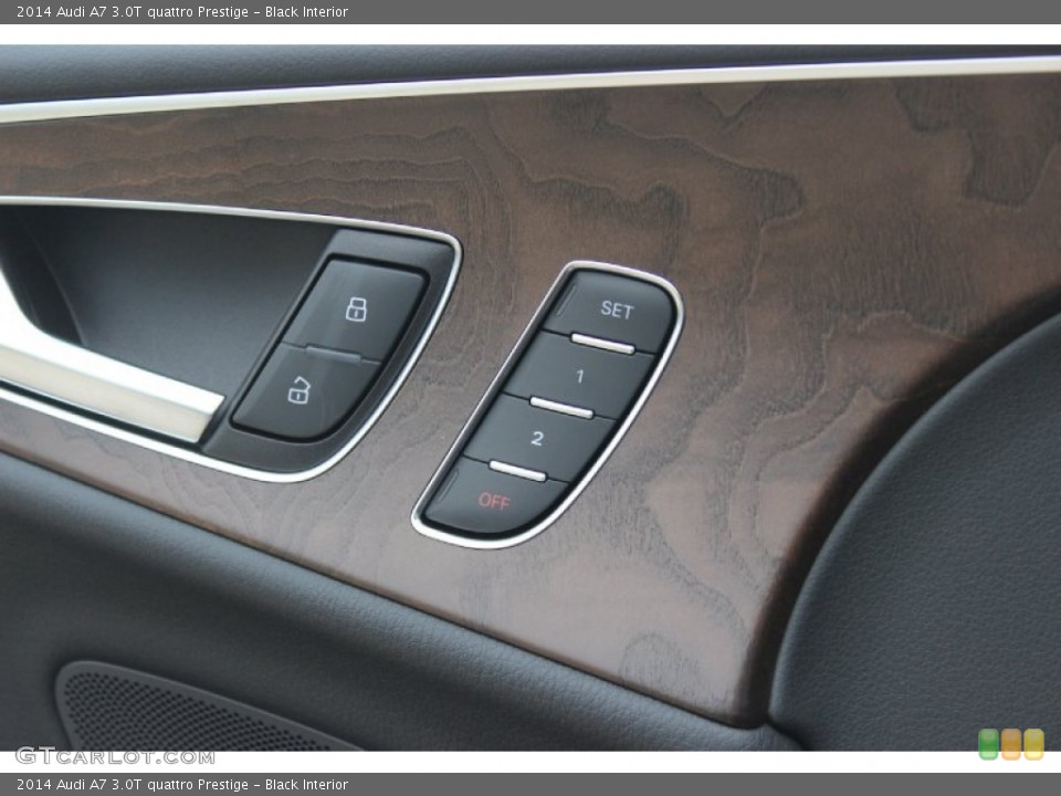 Black Interior Controls for the 2014 Audi A7 3.0T quattro Prestige #86029199