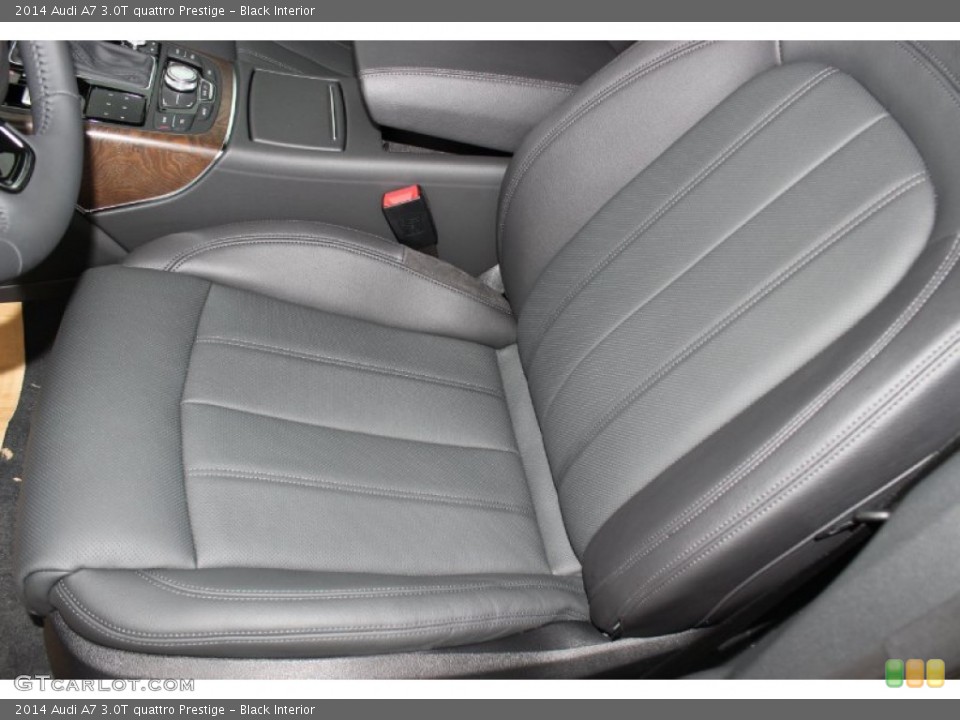 Black Interior Front Seat for the 2014 Audi A7 3.0T quattro Prestige #86029223