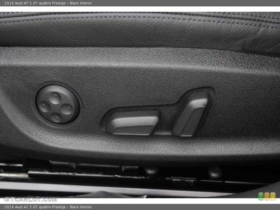 Black Interior Controls for the 2014 Audi A7 3.0T quattro Prestige #86029229