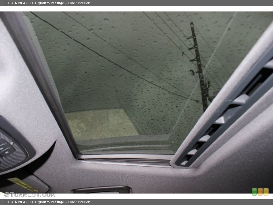 Black Interior Sunroof for the 2014 Audi A7 3.0T quattro Prestige #86029256