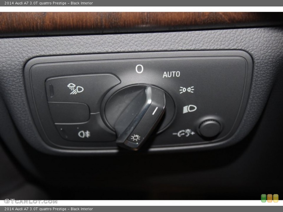 Black Interior Controls for the 2014 Audi A7 3.0T quattro Prestige #86029271