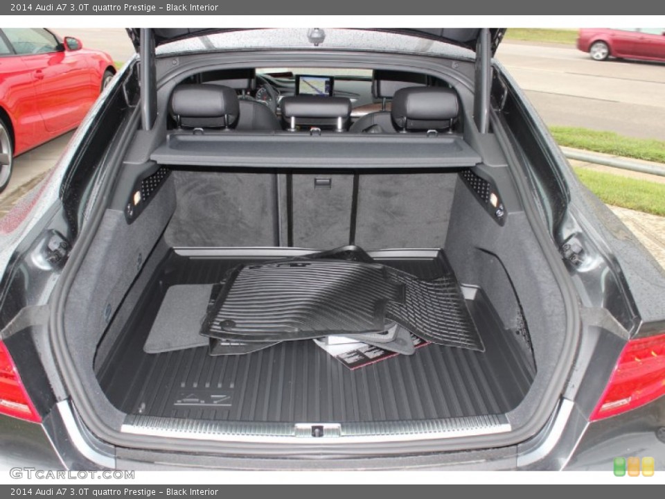 Black Interior Trunk for the 2014 Audi A7 3.0T quattro Prestige #86029325