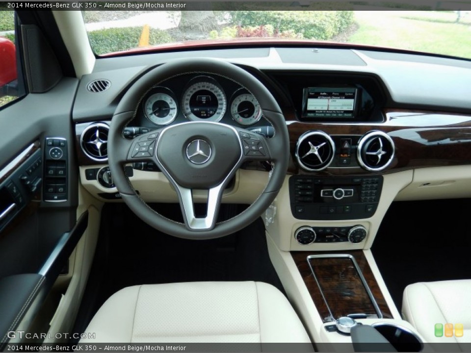 Almond Beige/Mocha Interior Dashboard for the 2014 Mercedes-Benz GLK 350 #86038350