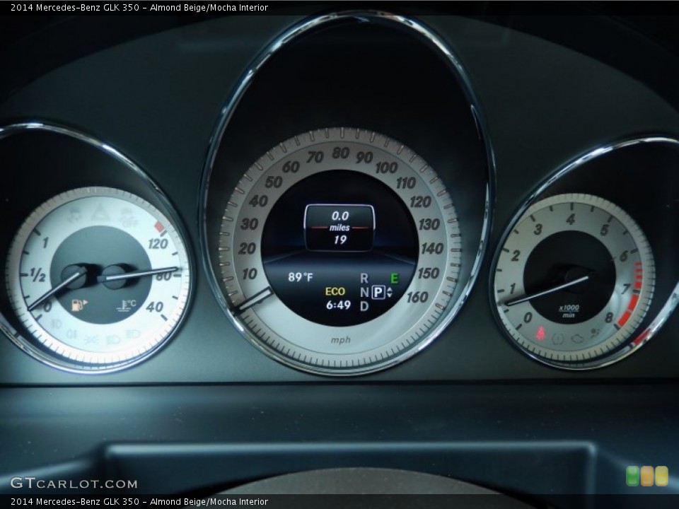 Almond Beige/Mocha Interior Gauges for the 2014 Mercedes-Benz GLK 350 #86038374