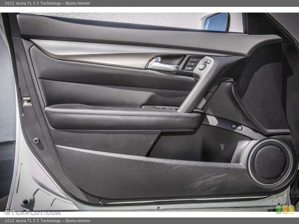 Ebony Interior Door Panel for the 2012 Acura TL 3.5 Technology #86039478