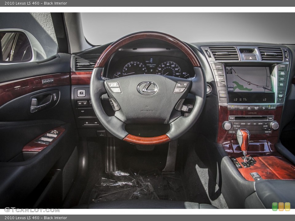 Black Interior Dashboard for the 2010 Lexus LS 460 #86041224