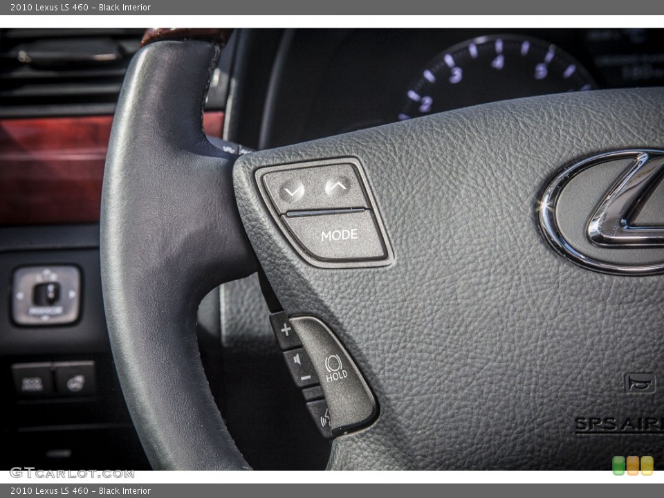 Black Interior Controls for the 2010 Lexus LS 460 #86041725