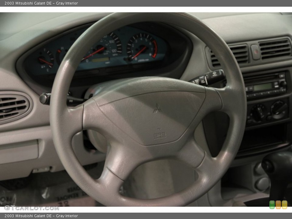 Gray Interior Steering Wheel for the 2003 Mitsubishi Galant DE #86041923