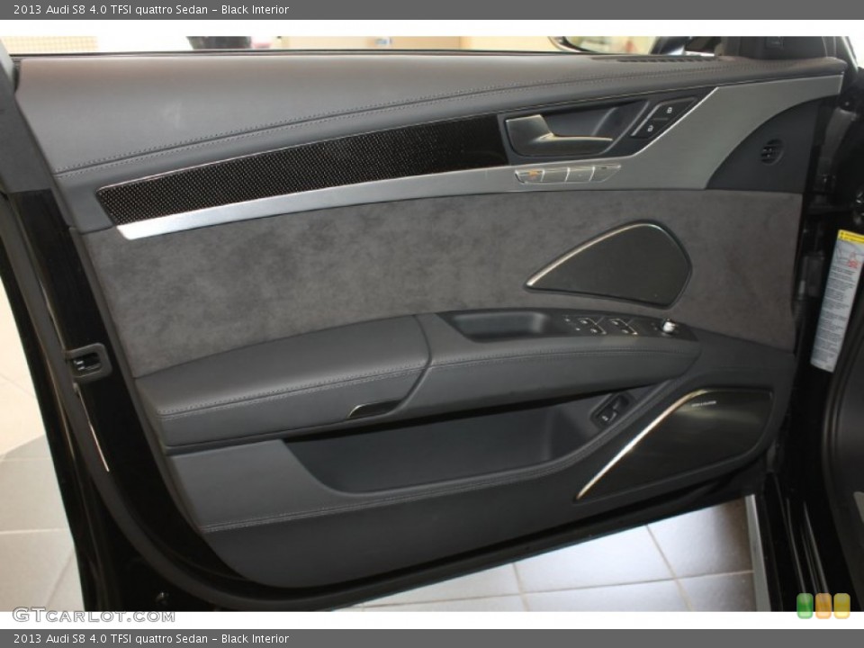 Black Interior Door Panel for the 2013 Audi S8 4.0 TFSI quattro Sedan #86048355
