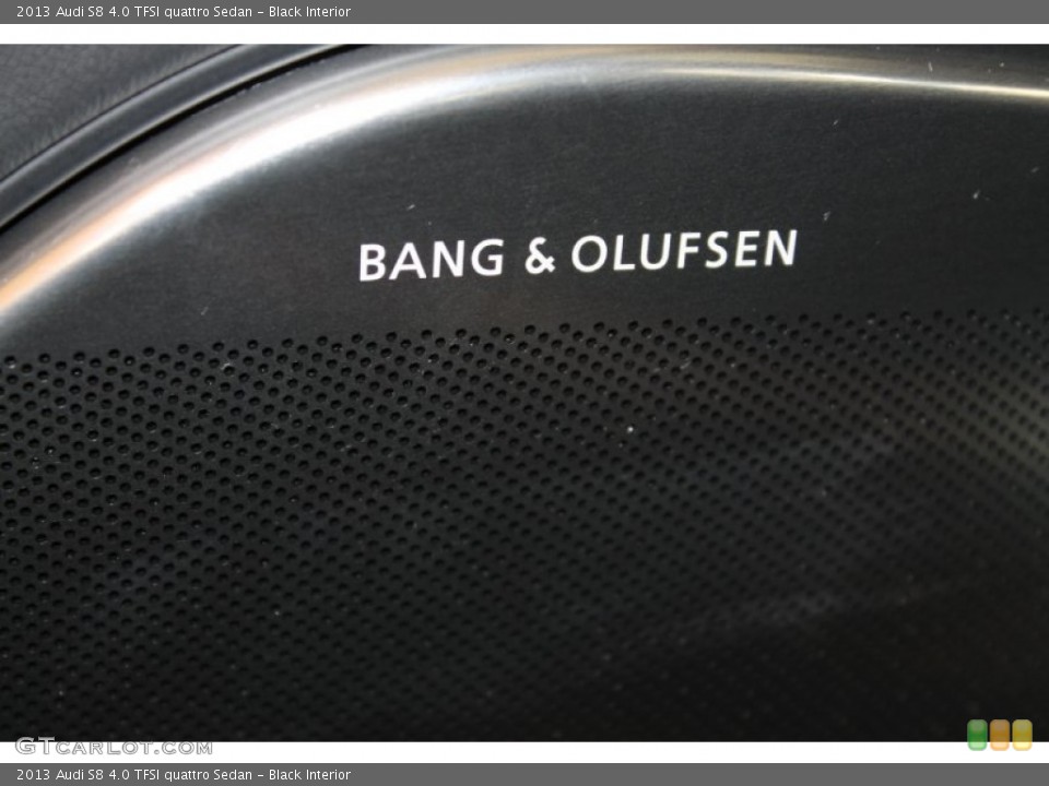 Black Interior Audio System for the 2013 Audi S8 4.0 TFSI quattro Sedan #86048376