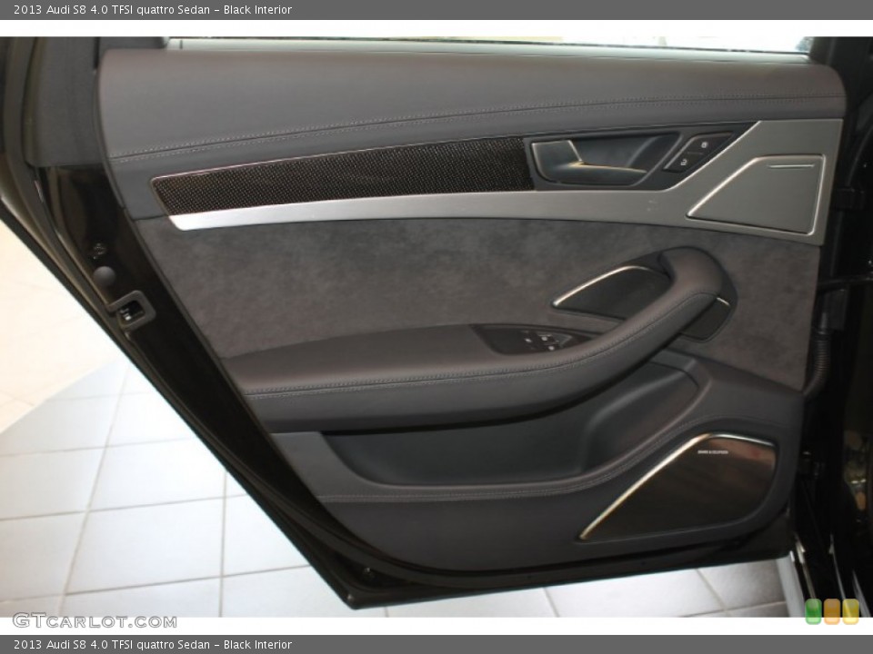 Black Interior Door Panel for the 2013 Audi S8 4.0 TFSI quattro Sedan #86048776