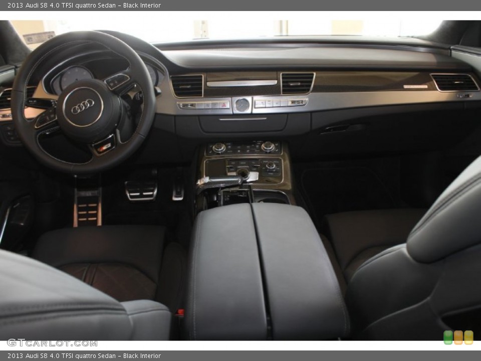 Black Interior Dashboard for the 2013 Audi S8 4.0 TFSI quattro Sedan #86048846