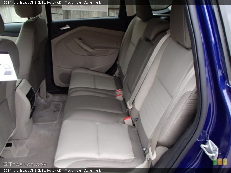 Medium Light Stone Interior Rear Seat for the 2014 Ford Escape SE 2.0L EcoBoost 4WD #86052897