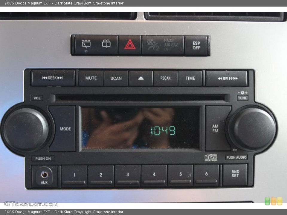 Dark Slate Gray/Light Graystone Interior Audio System for the 2006 Dodge Magnum SXT #86054199