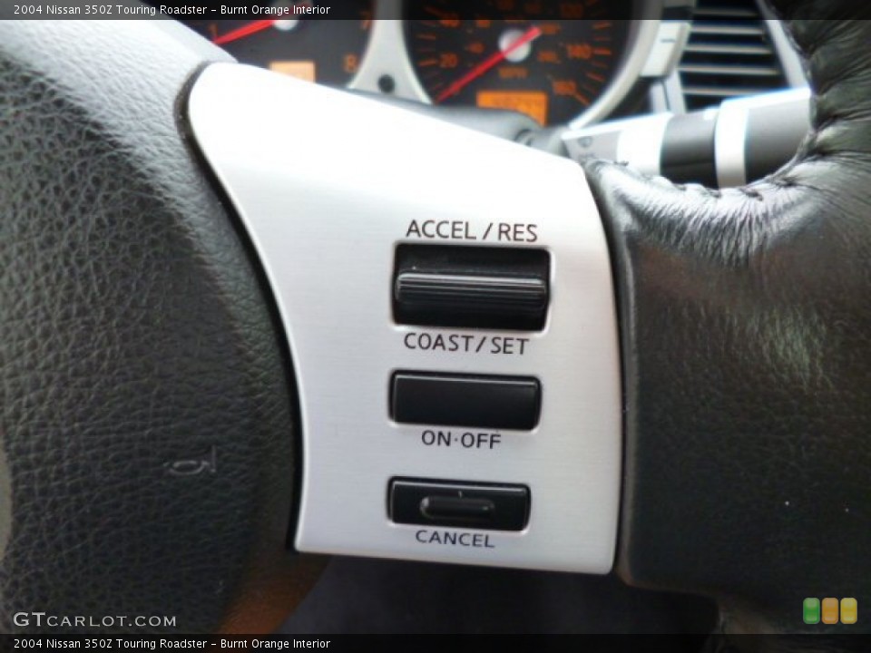Burnt Orange Interior Controls for the 2004 Nissan 350Z Touring Roadster #86055081