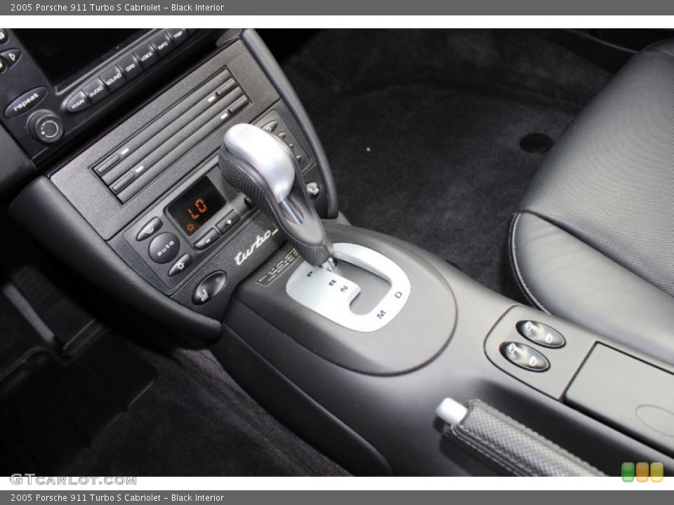 Black Interior Transmission for the 2005 Porsche 911 Turbo S Cabriolet #86055822